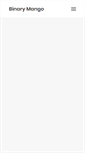 Mobile Screenshot of binarymango.com